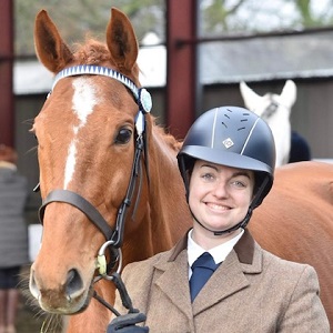 Becky at Wapley Stables