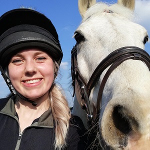 Charlotte at Wapley Stables